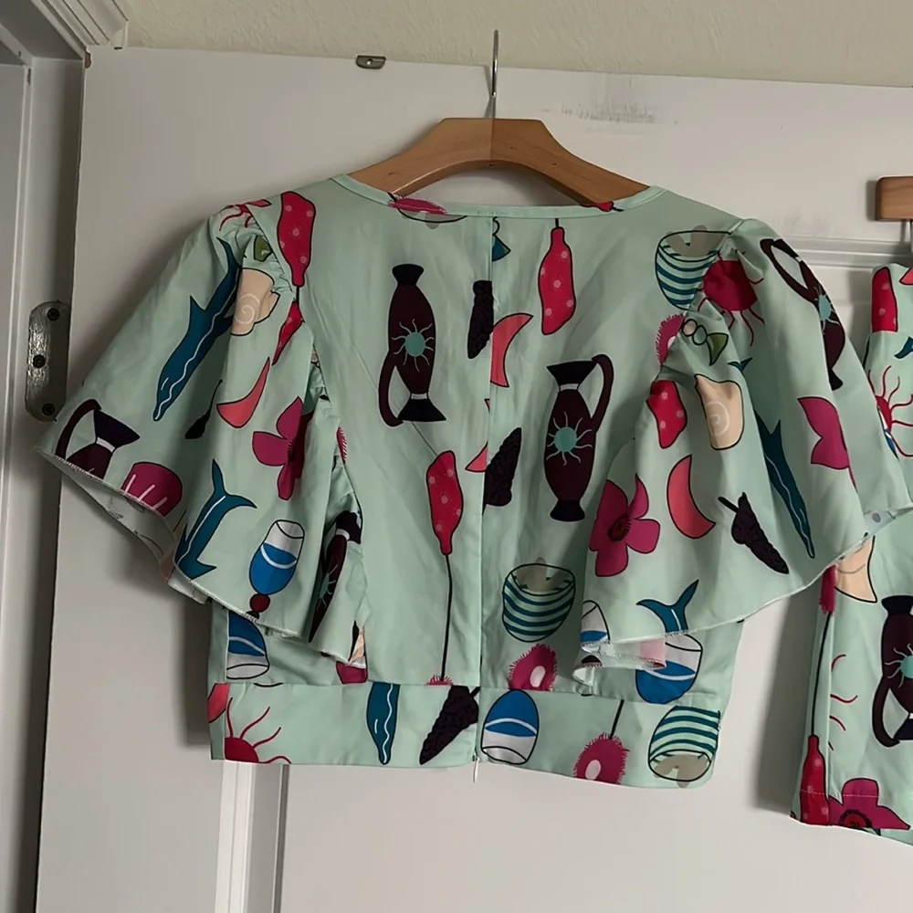 SHEIN 2-PIECE SHORTS TOP SET SIZE S